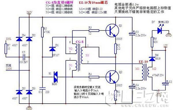 led香蕉小视频黄色電路圖